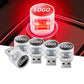 Mini luce LED USB decorativa per interni auto
