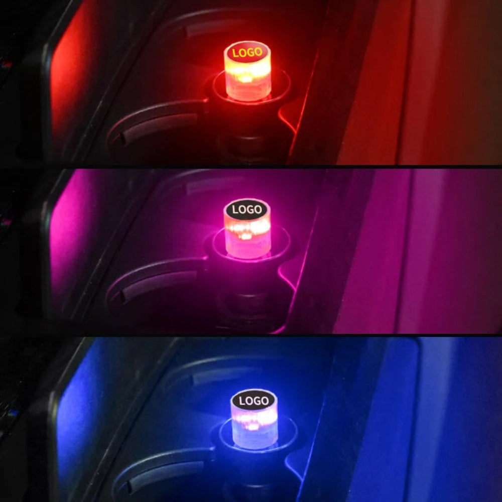 Mini luce LED USB decorativa per interni auto
