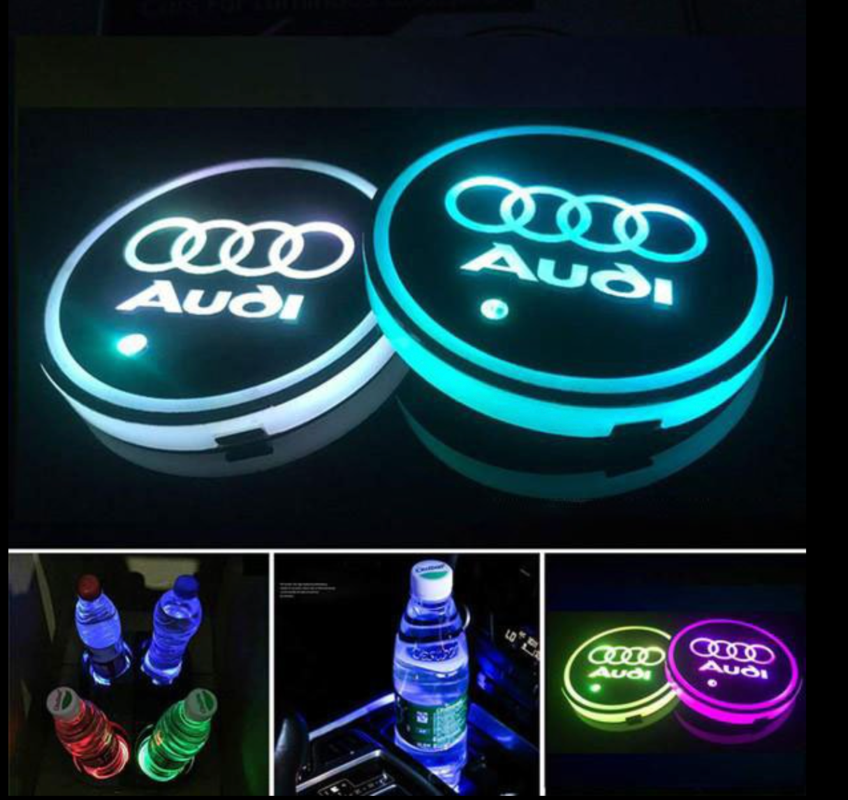 Discos de ambiente interior personalizados - Multicolor (1 kit = 2 uds.)